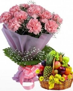 Dazzle 8 items Fruit Carnation