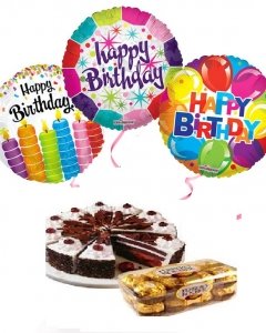 balloons cake FERRERO