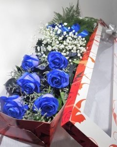 6 holland roses box